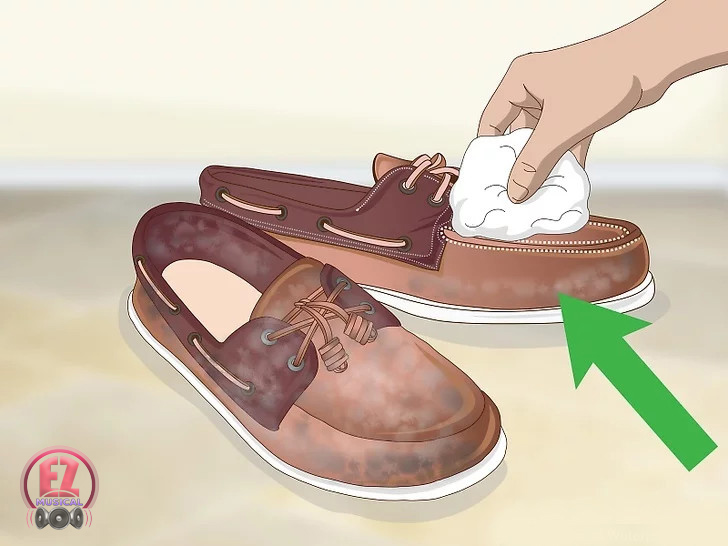 تمیز کردن کفش ساخت کفش ضد آب با موم