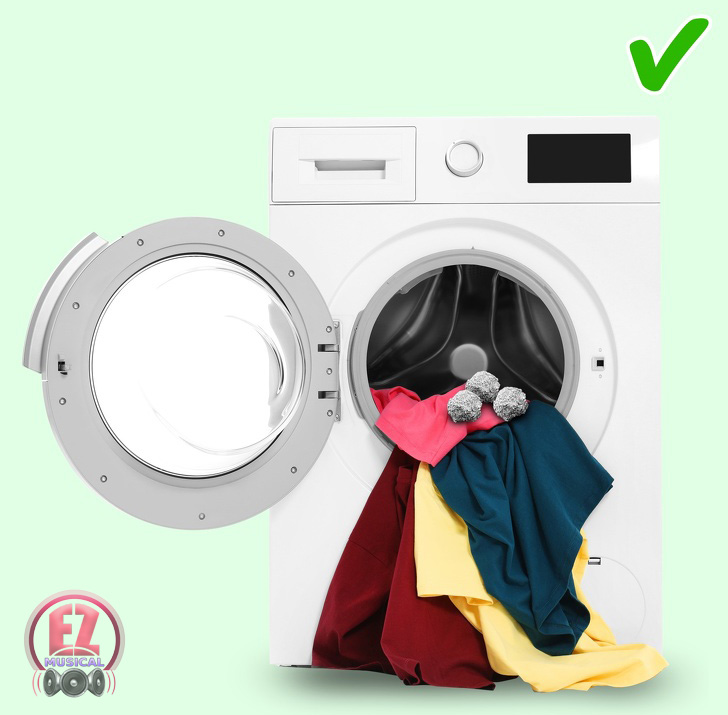 توپ فویل آلمینیومی چند فوت و فن برای شستن لباس ها با ماشین لباس شویی که بهتر است آنها را یاد بگیرید